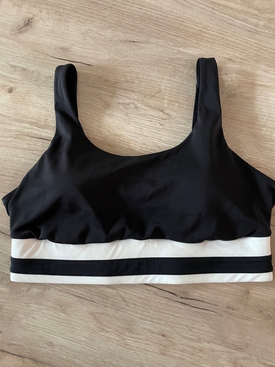 Tavi Other - TAVI Women Black White Sports Bra Size Large Strappy Yoga Pilates Activewear